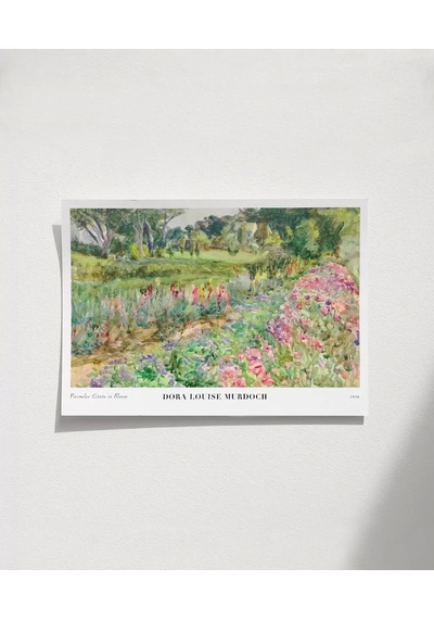 Çerçevesiz Poster Dora Louise Murdoch Parmelee Estate İn Bloom