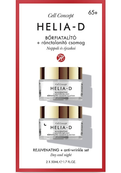 Helia-D Cell Consept +65 Rejuvenating   Gece + Gündüz Kremi 2 x 50 ML