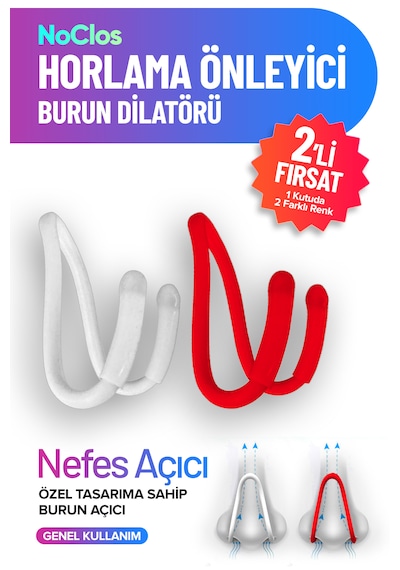 Noclos Nefes Açmayı Destekleyen Burun Dilatörü Mix