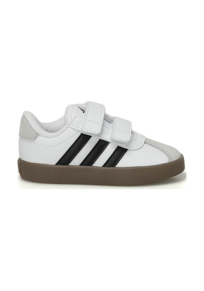 Adidas Vl Court 3.0 Cf I Beyaz Erkek Çocuk Sneaker 000000000101993691 Beyaz - Siyah