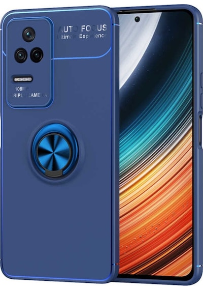 Xiaomi Poco F4 Kilif Zore Ravel Yüzüklü Silikon Kilif 563109533
