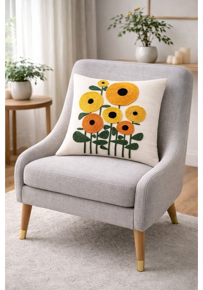 3d Dijital Baskılı Kadife Kırlent Kılıfı Modern, Lüks Ve Dekoratif Tasarım Çok Renkli - 857633681 Çok Renkli