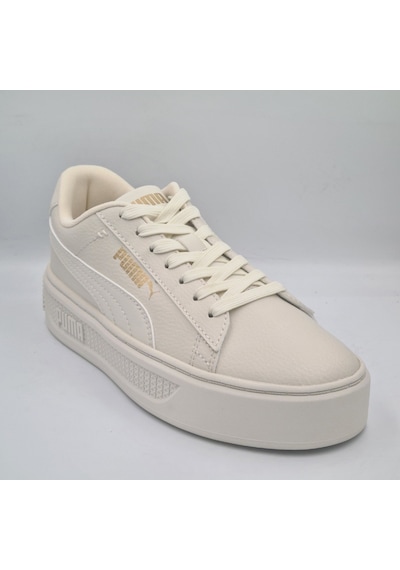 Puma Smash Platform V3 Tdp Bej Renk Kadın Sneaker Spor Ayakkabı Bej