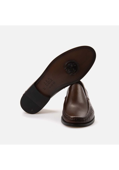 Kemal Tanca Bağcıksız Erkek Loafer 6219 Kahverengi