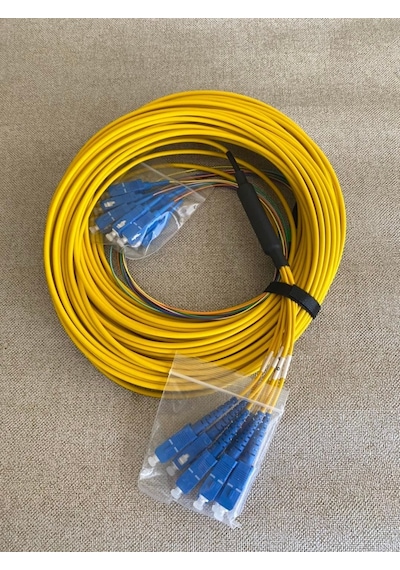 Mpo/Apc - Sc/Upc Sm G657.A1 Fiber Optik Kablo 30Metre A2