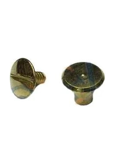 Cilt Menü, Katalog, Kartela Vidası, 6 Mm - Sarı, 100 Adet 25 x 45 MM