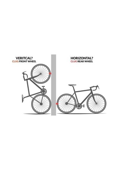 Hornit Clug Roadie Bisiklet Duvar Askısı Lastik Uyumu 23-32 Mm Tur Siyah