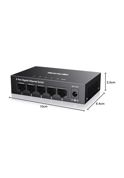 Gigabit 10 100 1000 Unmanaged Ethernet Switchı Ethernet Splitter Masaüstü Veya Duvara Montaj