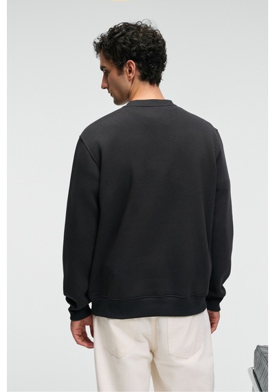 Grimelange IRVING Erkek Yuvarlak Yaka Göğsü Ve Önü Regular Fit Antrasit Sweatshirt Grimelange IRVING Erkek Yuvarlak Yaka Göğsü Ve Önü Regular Fit Antrasit Sweatshirt