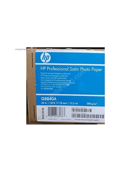 Q8840a Hp Saten Fotoğraf Kağıdı 1118mmx15.2m ''2'li Paket''