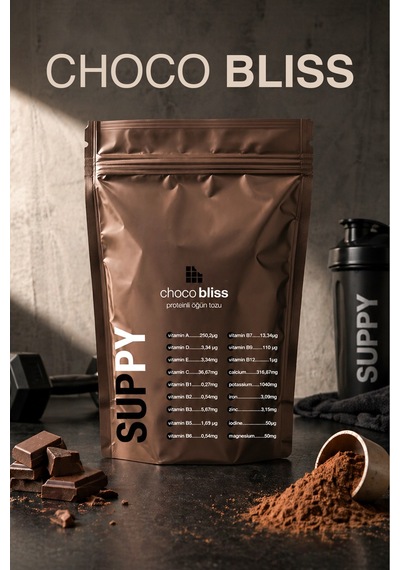 Suppy Choco Bliss Çikolatalı Proteinli Öğün Tozu 600 G Çikolata