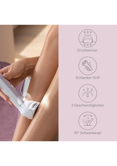Panasonic Es-eyl9-p503 Kadınlar İçin Kablosuz Islak/kuru Epilatör Ve Kaş/yüz Epilatör Seti, Kısa Tüy Alma, 3 Hız, Ayak Bakımı Ve Bikini Aparatları, Beyaz/açık Mor Panasonic Es-eyl9-p503 Kadınlar İçin Kablosuz Islak/kuru Epilatör Ve Kaş/yüz Epilatör Seti, Kısa Tüy Alma, 3 Hız, Ayak Bakımı Ve Bikini Aparatları, Beyaz/açık Mor