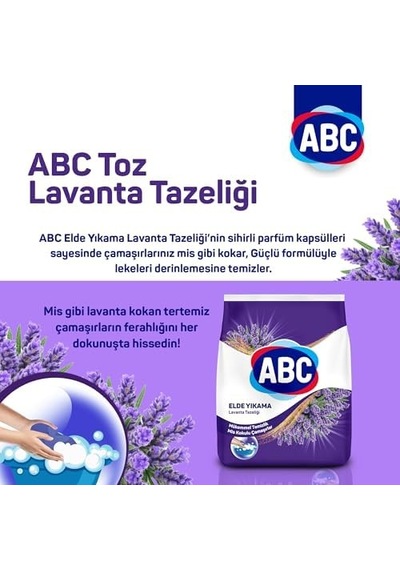 Deterjan Toz Deterjan Lavanta Tazeliği 600 Gr