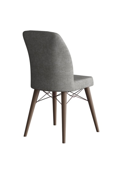 İdeal Home Karegold Gri Sandalye 4 Adet Gri