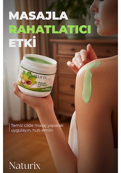 Naturix At Kestanesi Balsamı Masaj Jeli 2'li Eko Set - 500 Ml