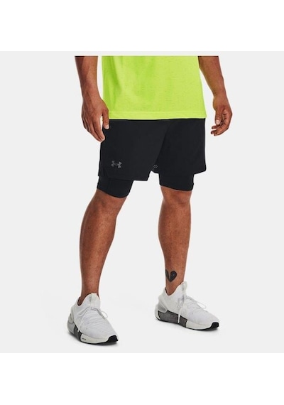Under Armour Ua Vanish Woven 2in1 Sts Erkek Şort-29645 Siyah