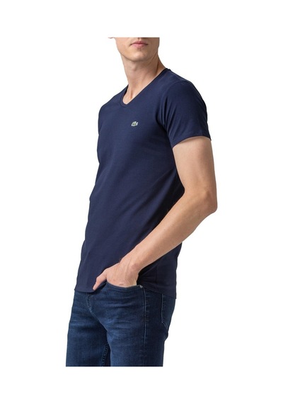 Lacoste Erkek T Shirt Th0999 166 - 492299173 Lacivert