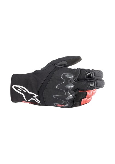 Alpinestars Hyde Xt Ds Wp Korumalı Motosiklet Eldiveni Siyah Kırmızı
