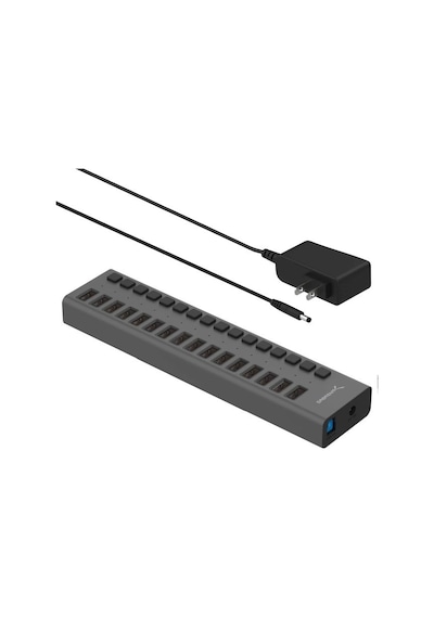 Sabrent Çok Bağlantı Noktalı Usb 3.0 Ve Şarj Hub Hb-u930 16-port