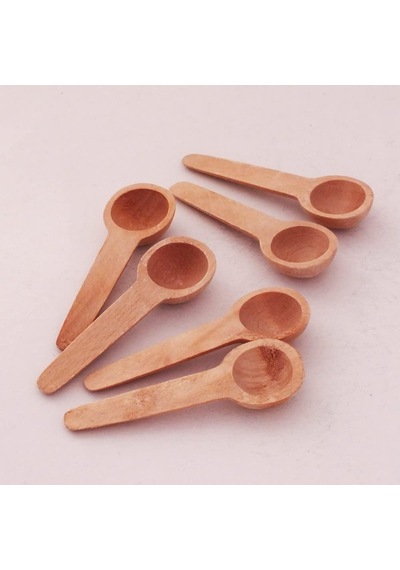 Evonox 12 Adet Bambu Baharat Kaşığı Ve Ölçek Kaşığı, Bambu Reçel Bal Kaşığı 12 Adet / Doğal Ve Şık 12 Diğer 70035160