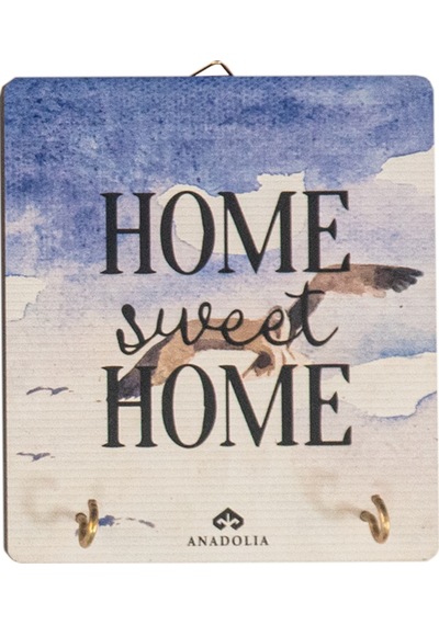 Anadoliamağazacılık Home Sweet Home Martılı Dekoratif Askılık Diğer