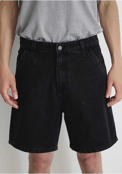 Mavi - Rotterdam Smoke Denim Şort 0410185-82793 Gri