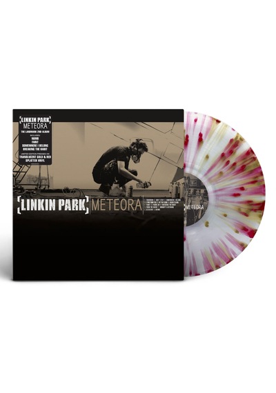 Linkin Park -meteora Translucent Gold & Red Splatter Vinyl Lp