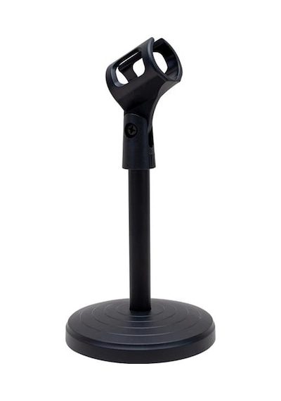 Magicvoice Ds-101 Metal Masa Üstü Mikrofon Tutacağı Döküm Ağır Taban, 28mm Klips, Ayarlanabilir Açı