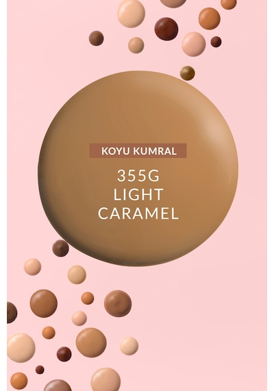 Make Up + Care 3ü 1 Arada Mat Serum Fondöten 30 Ml. 355g Light Caramel 0