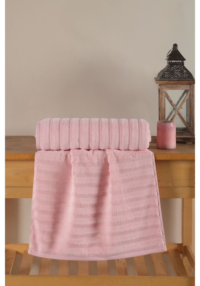Varol Wave Serisi Premium Micro Cotton Banyo Havlusu 80x150cm Pembe/80x150cm Pembe