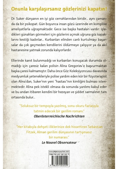 Göz Avcısı Göz Koleksiyoncusu 2 / Sebastian Fitzek