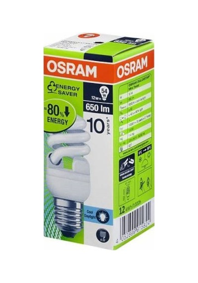 Osram 12w Ekonomik Ampul E27 865 Beyaz