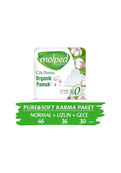 Molped 3luset Pure&soft Mega Karma Paket 112 Adet