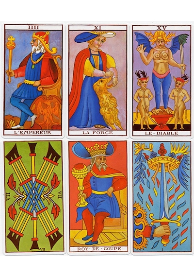 Fournier Tarot Kartları Marseille Tarot Kartları  Destesi
