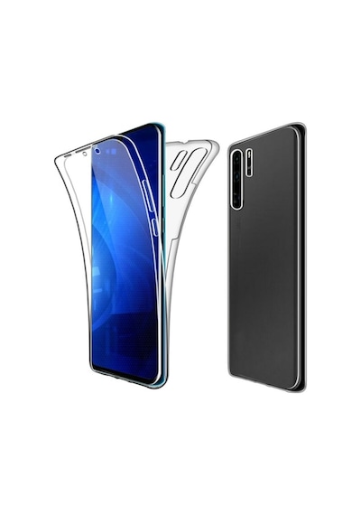 Huawei P30 Pro 360 Derece Kilif Kristal Silikon Seffaf Soft Ön A 345815047
