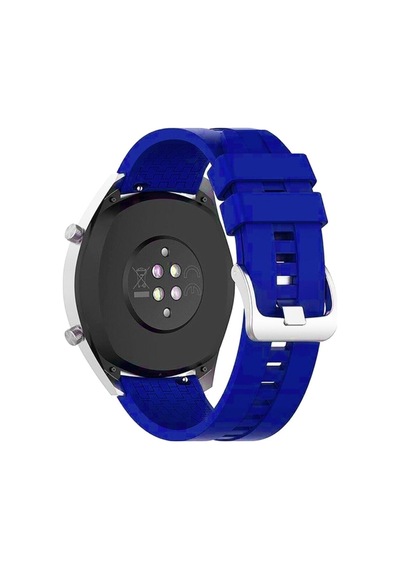 Huawei Honor Magic Watch 2 46 Mm Uyumlu Kordon Kayış Klasik Silikon Kordon Metal Tokalı K23