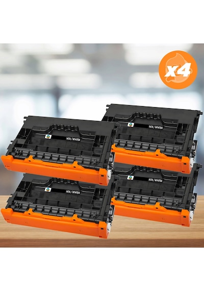 Hp 147x W1470x Uyumlu Toner - Çipli 4'lü Paket / Laserjet Enterprise Flow Mfp M634 / M635 / M636 / M610 / M611 / M612 / M634 / M635 / M636