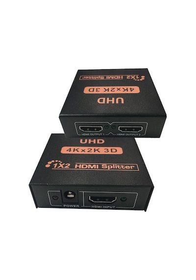 Hdmı Splitter 1 Giriş 2 Çıkış 2K 4K Uhd 3D Hdmı Splitter