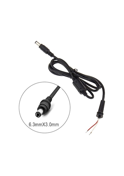 Koodmax Toshiba Uyumlu Laptop Notebook Adaptör Tamir Kablosu - 6.3x3.0Mm