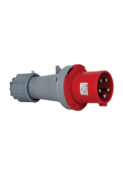 Mete Enerji 5x63a. Ip44 Düz Fiş 406117