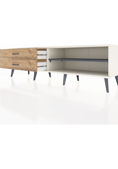 Hyperion Tv Ünitesi Tek Raflı 2 Çekmeceli 176x44x51 Aytaşı-antrasit/çam Antrasıt/atlas Çam Hyperion Tv Ünitesi Tek Raflı 2 Çekmeceli 176x44x51 Aytaşı-antrasit/çam Antrasıt/atlas Çam