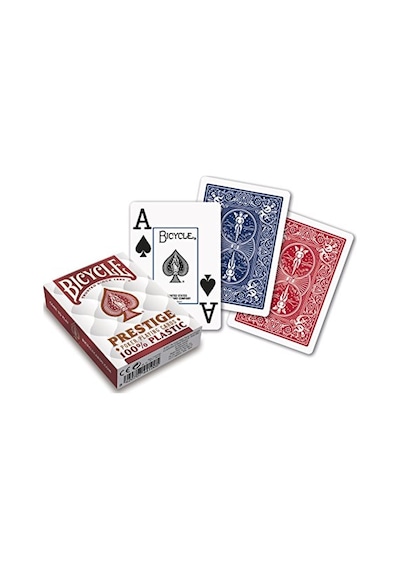 Prestige Rider Back %100 Plastik Jumbo Endeks Oyun Kartları