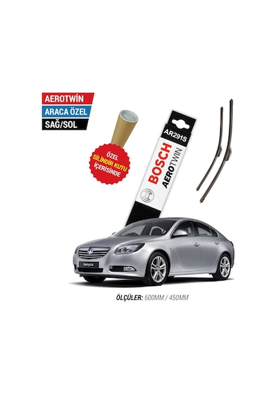 Opel İnsignia Silecek Takımı 2008-2016 Bosch Aerotwin Ar291S N11.5267