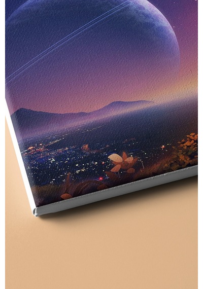 Webstyle Sayılarla Boyama Seti Kasnaklı Fantazi Gökyüzü 50 X 65 Cm