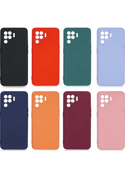 Oppo Reno 5 Lite Kilif Zore Mara Lansman Kapak 508274724