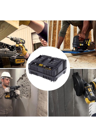 Cat Dxc152 18volt Li-ion One For All Profesyonel İkili Hızlı Akü Şarj Cihazı