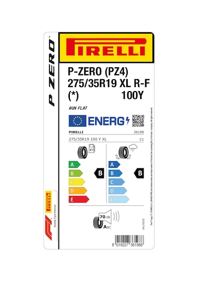 Pirelli 275/35R19 100Y Xl Rft P Zero Yaz Lastiği Lastigi 2026