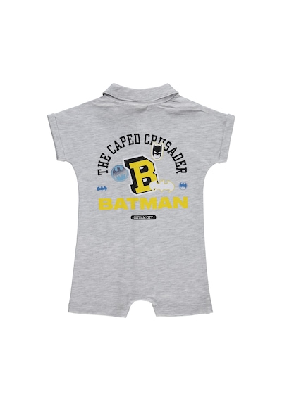 Civil Baby Batman Baskılı 6-18 Ay Tulum - Gri Karmelanj