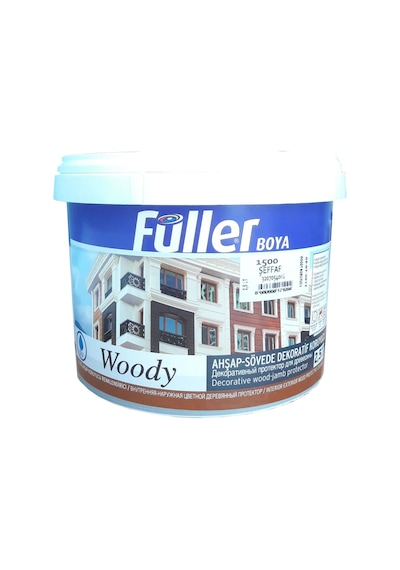 Woody Su Bazlı Şeffaf Vernik 2,5 Litre