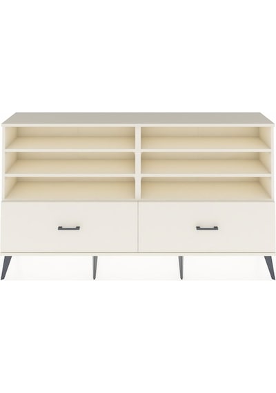 Arges Konsol 6 Raflı 2 Çekmeceli 176x30x99 Aytaşı-aytaşı Aytaşı-aytaşı